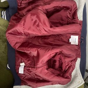 Old Navy Boys size L (10-12).  Snap Front Bomber Jacket